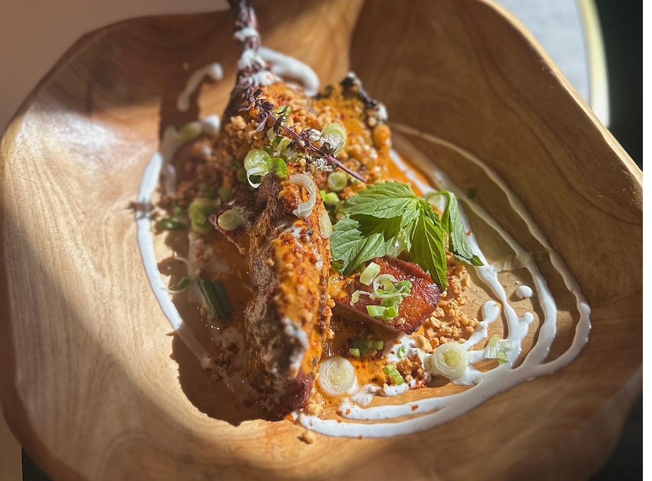 Panang curry duck at Blackbrick