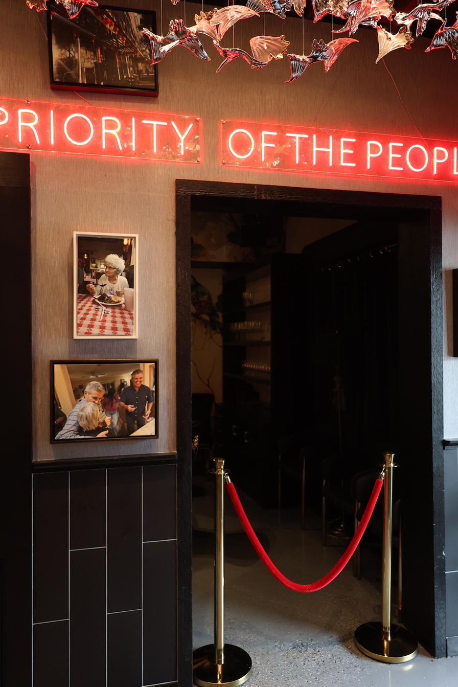 Private entrance to the Platt Street Room